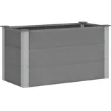 vidaXL Garten-Hochbeet WPC 100 x 50 x 54 cm Grau