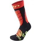 UYN Skisocken Kinder black/red 35-38
