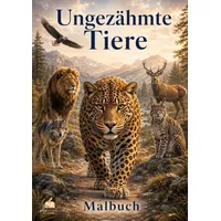 dhamma verlag Ungezähmte Tiere Malbuch 50 St.