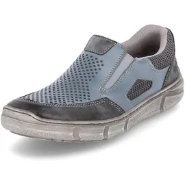 Rieker Herren Slipper Blau 45