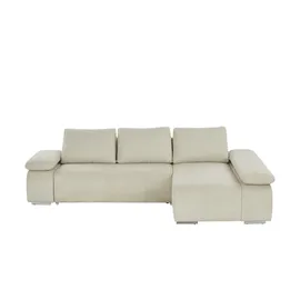 Switch Eckcouch Flachgewebe 3-Sitzer Beige