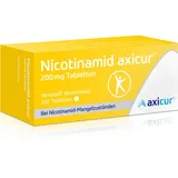 axicur Nicotinamid axicur 200 mg Tabletten