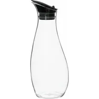 gimex Schwingdeckel-Karaffe 1 Liter schwarz