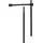 KS Tools Verlängerbarer LKW-Radmutternschlüssel 3-tlg. 30 x 32 mm