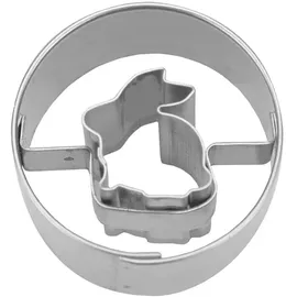 Städter Hase sitzend in Ring mini