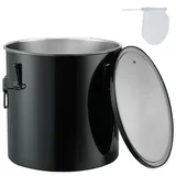 Vevor Frittierfetteimer 37,8 L Schwarz