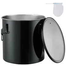Vevor Frittierfetteimer 37,8 L Schwarz