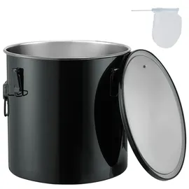 Vevor Frittierfetteimer 37,8 L Schwarz