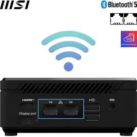 MSI Mini-PC N200 2023 4 GB RAM 128 GB SSD Intel UHD Graphics Windows 11 Pro