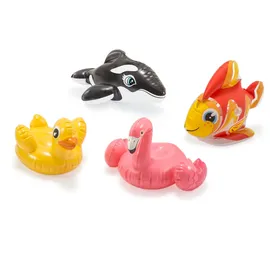 Intex 58590NP aufblasbare Badewannentiere, 4-fach sortiert