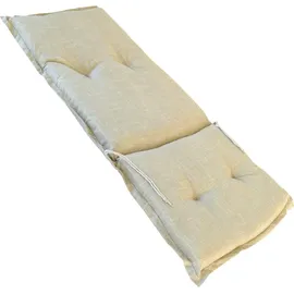 SUN GARDEN Hochlehner Auflage 117 x 0 x 0 cm hellbraun 1 St.