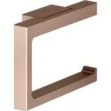 Keuco Edition 11 Toilettenpapierhalter offene Form, rotgold gebürstet