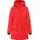 7 Damen Parka Größe 34 Farbe pomme red