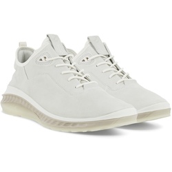 ECCO Sneaker ST.360 Vollnarbenleder weiss Herren