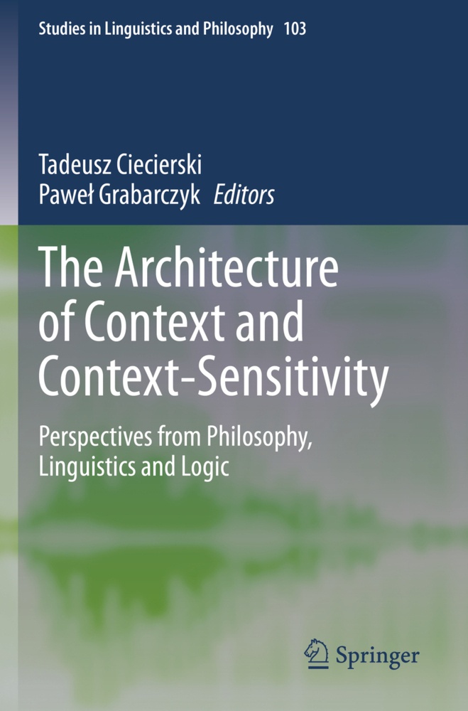 The Architecture Of Context And Context-Sensitivity  Kartoniert (TB)