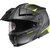 Schuberth E2 Defender Klapphelm - Matt Schwarz/Neon-Gelb - M