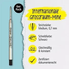 Online Schreibgeräte Kugelschreibermine 70039 M Schwarz