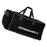 Eishockeytasche mit Rollen WinnWell  Premium Wheel Bag Senior - Schwarz