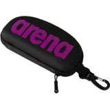Arena goggle Case schwarz violett - Single
