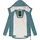 Ragwear Damen warme kurze Winterjacke mit Kapuze Monade Intl Stone Blue25 Gr. XS - XS