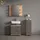 livinity Waschbeckenunterschrank Eisak, Goldkraft Eiche, 60 x 60 cm
