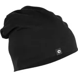 STARK SOUL® STARK SOUL Slouch Beanie Mütze für Damen & Herren (Unisex), leichte Jersey Mütze, Einheitsgröße in Schwarz