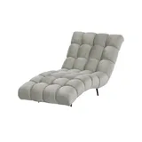 switch Relaxliege  Delphi , grau , Maße (cm): B: 80 H: 91 T: 166.0
