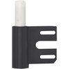Türband-Rahmenteil V 8100 WF für Gefälzte-Holztüren an DIN-Stahlzargen, Band ø 15 mm, schwarz