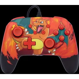 PowerA Charizard Vortex Controller Rot Nintendo Switch