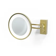 Decor Walther BS 36 Wandkosmetikspiegel beleuchtet 3x, 7,5W, 4000K, gold matt