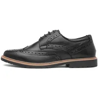 Hush Puppies Verity Brogue Schuluniform-Schuh, Schwarz, 39 EU - 39 EU