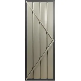 Globel Zusatzschwingtür 200 x 66 cm Anthrazit für Gerätehaus Tower