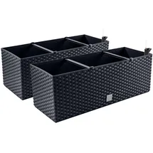 Pafen Balkonkasten 51 x 19 x 18,5 cm Anthrazit
