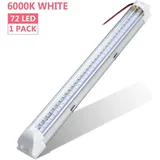 Led-lichtleiste, Dc 9-90v Led-schrankleuchte Für Wohnmobile, 900lm Innenraum-deckenleuchte Mit Ein-/ausschalter, Fahrzeuginnenbeleuchtung Für Wohnwagen, Lkw, Küche, Boot (72 Leds X 1)