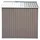 Outsunny Metallgerätehaus 2,77 x 1,91 m grau