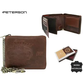 Peterson Herren Geldbörse braun