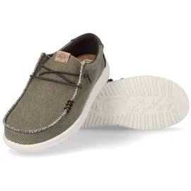 HEYDUDE Wally Braided Herren Grün 43