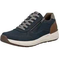 Rieker 11504 Herren Sneaker Low Blau 41