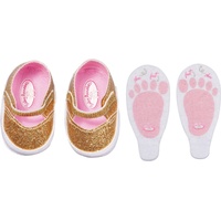 Baby Annabell Schuhe Gold 43cm