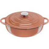 Tefal Lov Gusseisen Servierpfanne 28 cm terracotta orange