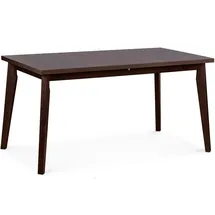 Konsimo Esstisch Ausziehbar Bis 190cm, Rechteckig 'rhena', Braun, Laminierte Möbelplatte, Modern, 150-190x76,5x80 - Konsimo
