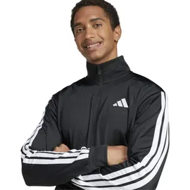 adidas 3 Stripes Tricot Regular, Trainingsjacke - Schwarz - M