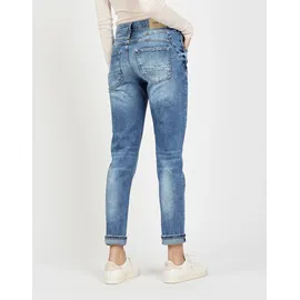 Gang 5-Pocket-Jeans "94ADELA", Damen, Gr. 30, N-Gr, high, low autumn wash, Denim/Jeans, Obermaterial: 97% Baumwolle, 2% Elastomultiester, 1% Elasthan, normal, Jeans 5-Pocket-Jeans, im Relaxed Fit