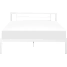 Beliani Cusset 140 x 200 cm Weiß