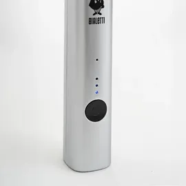 Bialetti Milchaufschäumer 6770, Edelstahl, akkubetrieben, silber