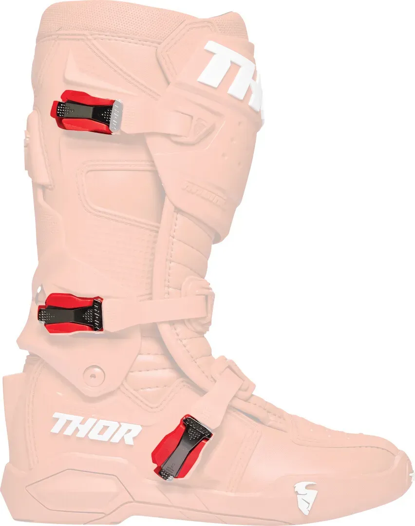 Thor Radial Gesp Kit, rood, Eén maat Voorman