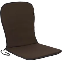 Patio Stuhlauflage 74 x 38 cm braun 1 St.