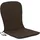 Patio Stuhlauflage 74 x 38 cm braun 1 St.