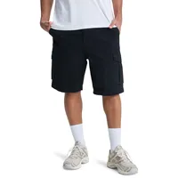 QUIKSILVER Cargoshorts "MW Cargo", Herren, Gr. 31SM, schwarz, Obermaterial: 98% Baumwolle, 2% Elasthan., Hosen