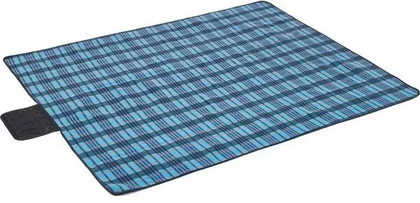 McKINLEY Camping-Decke RUG STRIPED, BLUEPETROL/BLUEPETRO, 3